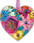 'Believe' Hand painted heart