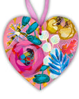 'Believe' Hand painted heart