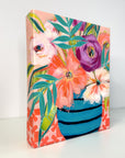 'Felicity' mini floral in vase painting