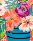 'Felicity' mini floral in vase painting