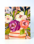 'Pearl' mini floral in vase painting