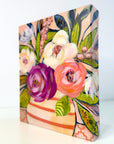 'Pearl' mini floral in vase painting