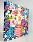 'Phoebe' mini floral in vase painting