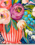 'Quinn' mini floral in vase painting
