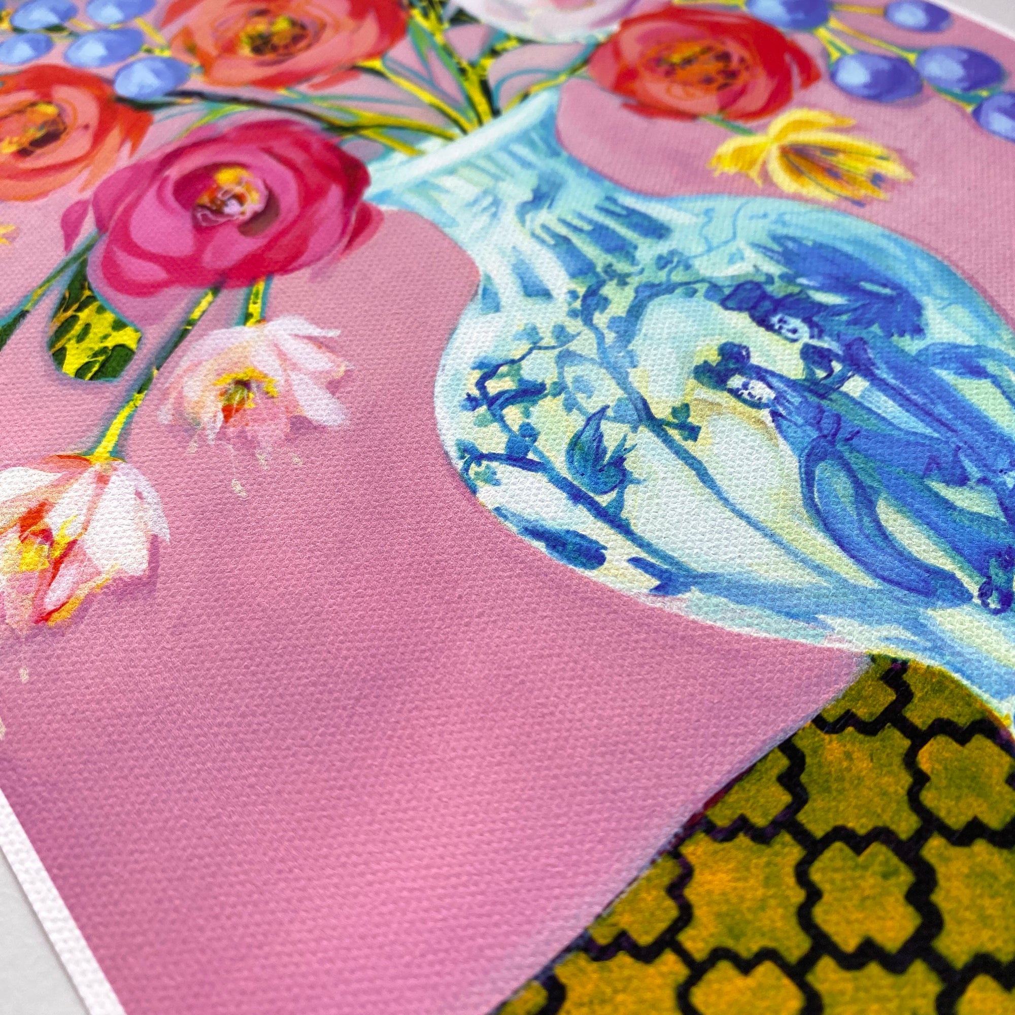 'Stop and smell the roses' Print