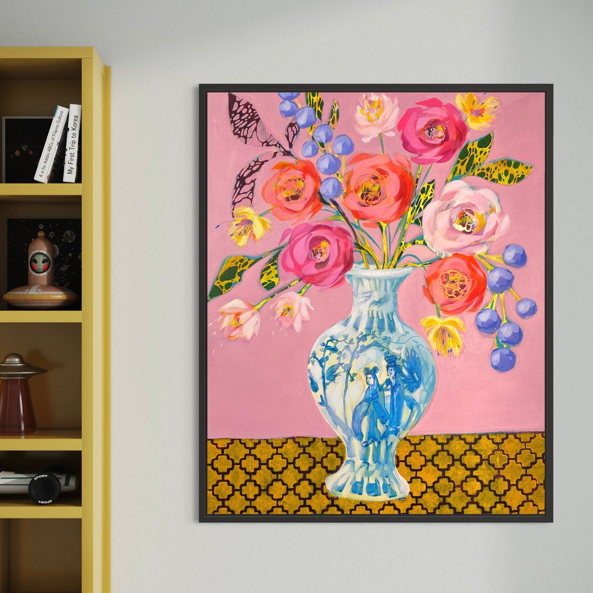 'Stop and smell the roses' Print