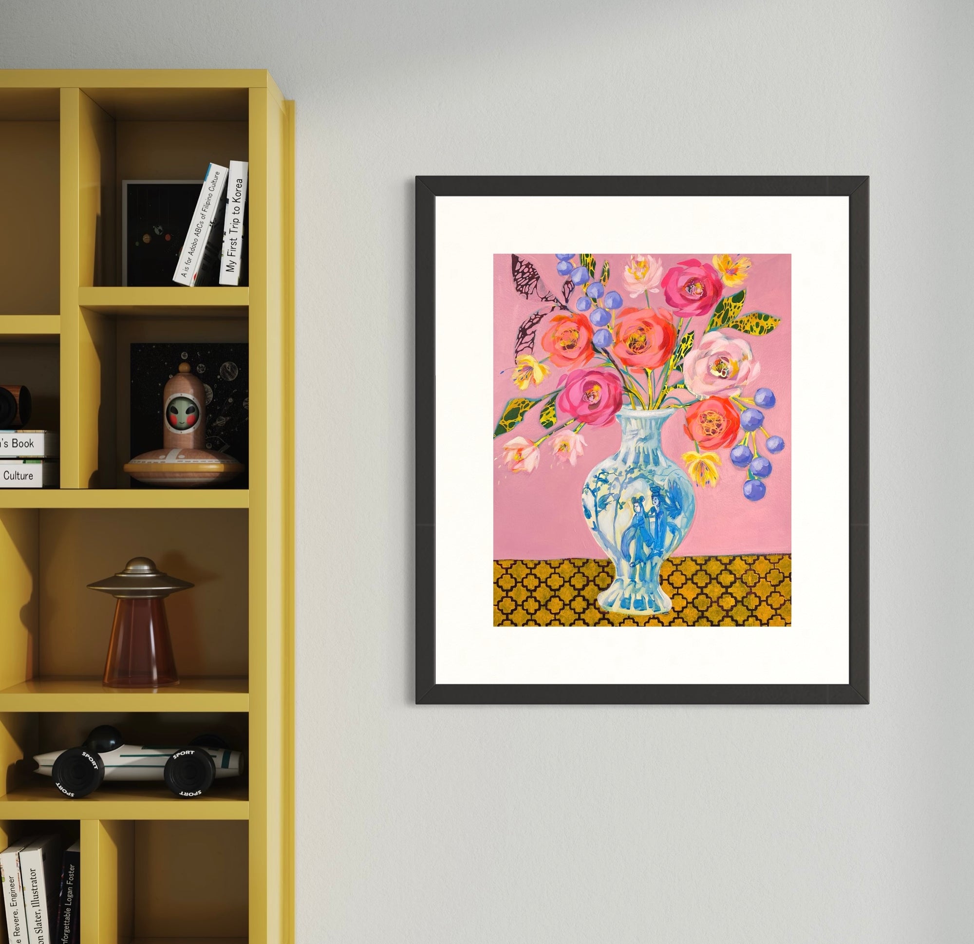'Stop and smell the roses' Print