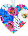 'Thrive' Hand painted heart