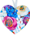 'Thrive' Hand painted heart
