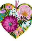 'Zest' Hand painted heart