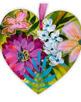 'Zest' Hand painted heart