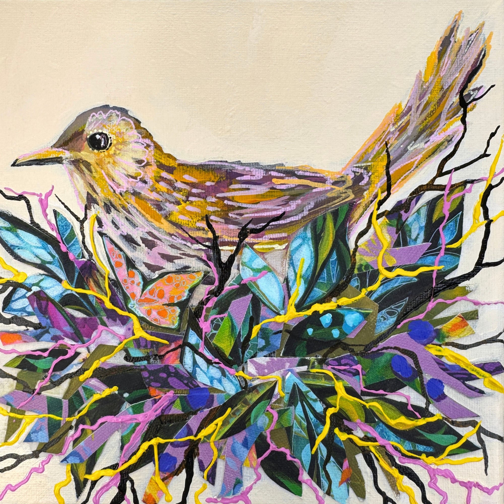 'All is well' Original collage
