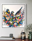 'The Heart of Home' Original collage