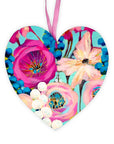 'Bloom' Hand painted heart