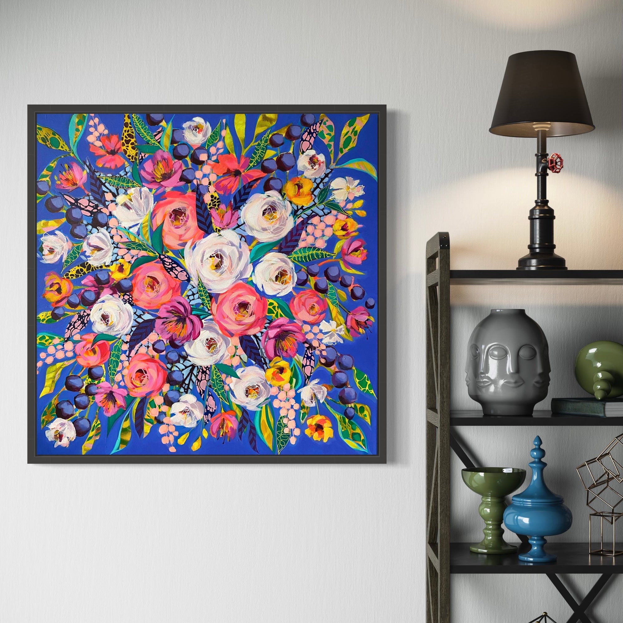 The Cosmic Drummer van Leon Devenice als poster, canvas print en meer The Cosmic Drummer van Leon Devenice als poster, canvas print en meer