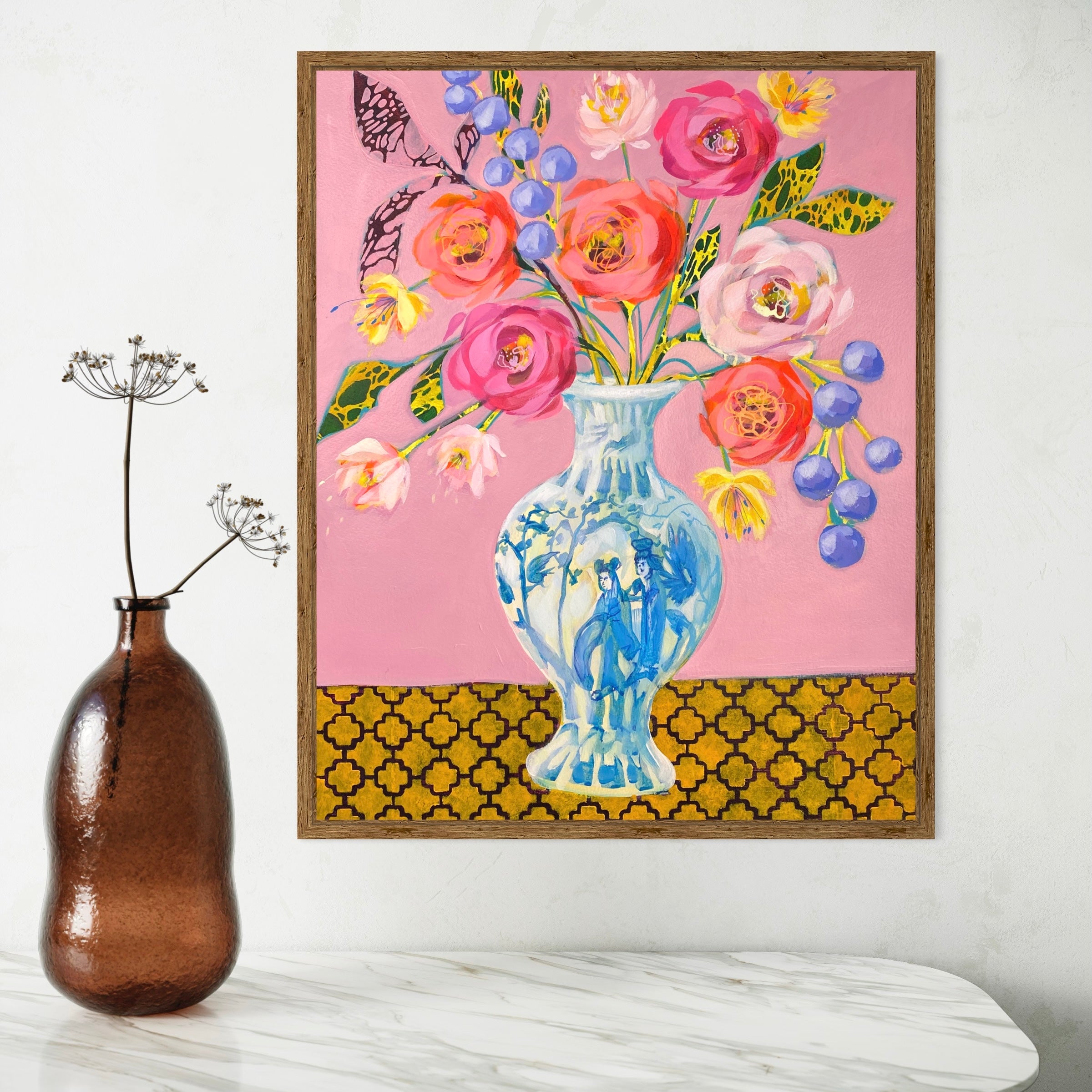 Stop and smell the roses' Print – Lynsay Green Art