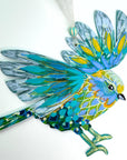 'Free Spirit' - Original Hand painted Garden Bird